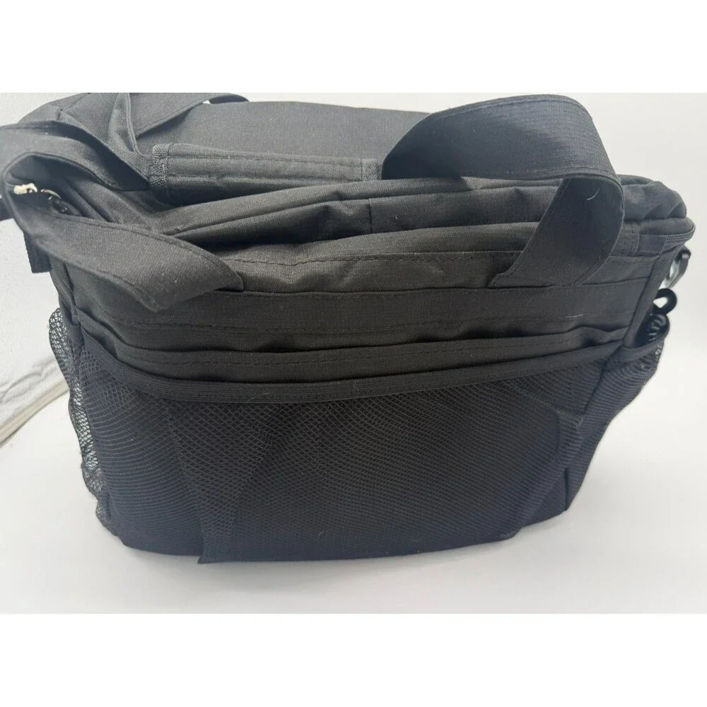 Overland Dog Gear Week Away Travel Bag Tote Set Black with Bowls Food Carriers